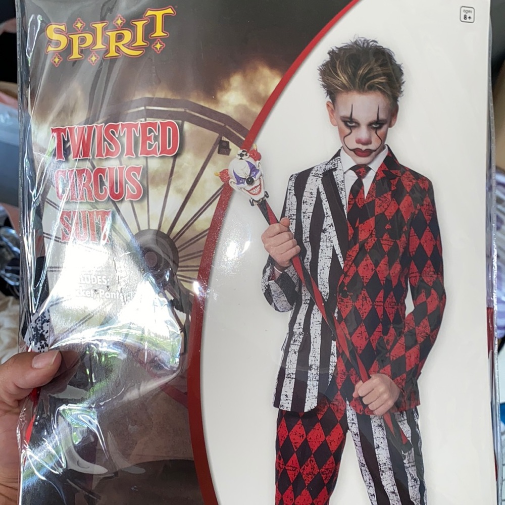 Twisted circus kids Halloween costume
